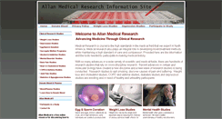 Desktop Screenshot of allanmedical.com